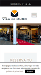 Mobile Screenshot of hotelvilademuro.com